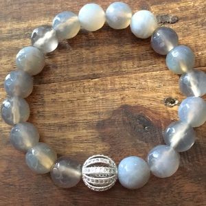 Jade stone bracelet